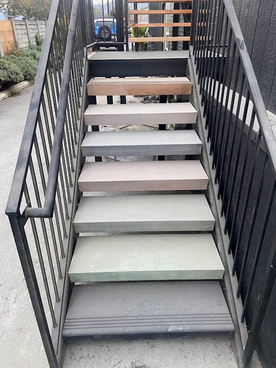Color options for stair treads